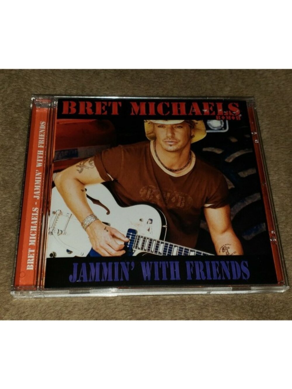BRET MICHAELS cd  - Jammin' With Friends (CD) poison